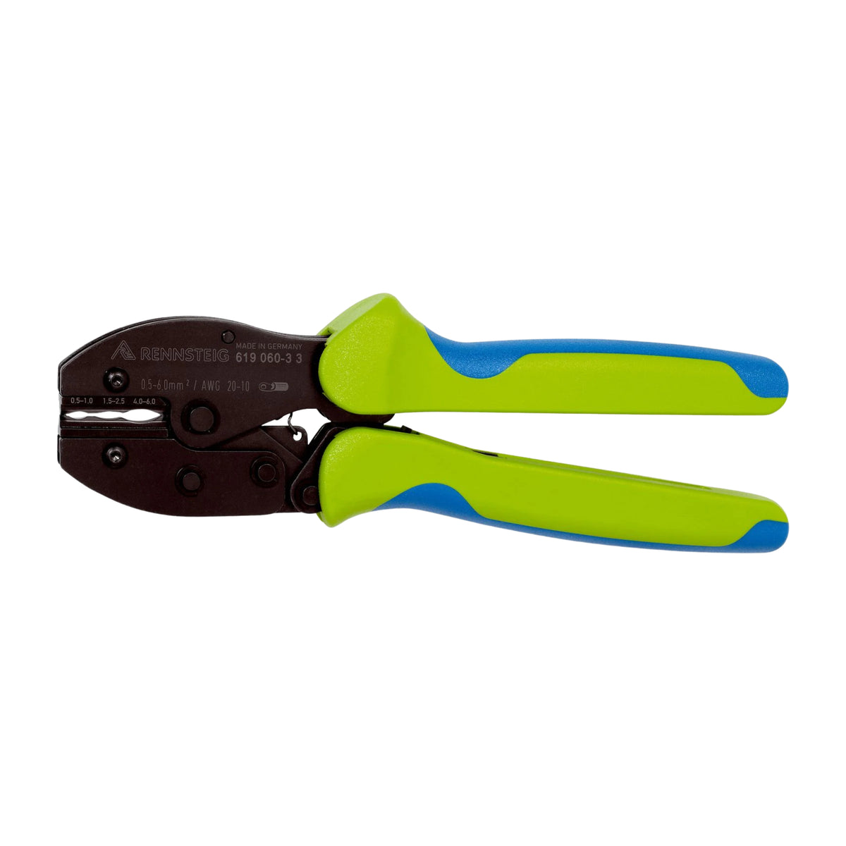 Rennsteig Crimping Plier PEW9 for heat shrinked contacts (0.5 to 6 mm²), P/No:619 060-3 3