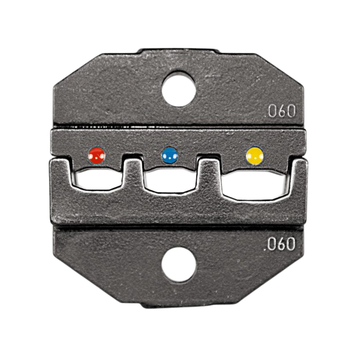 Rennsteig Die set for insulated terminals (0.5 to 6.0mm²) compatible with Crimp Plier PEW12, P/No:624 060 3 0