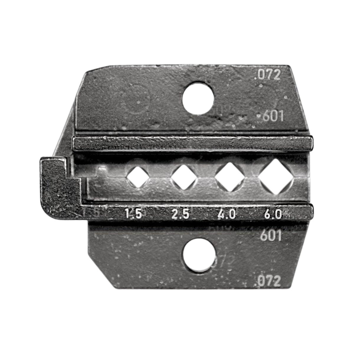Rennsteig Die set for turned contacts (1.5 to 6.0mm²) compatible with Crimp Plier PEW12, P/No:624 072 3 0