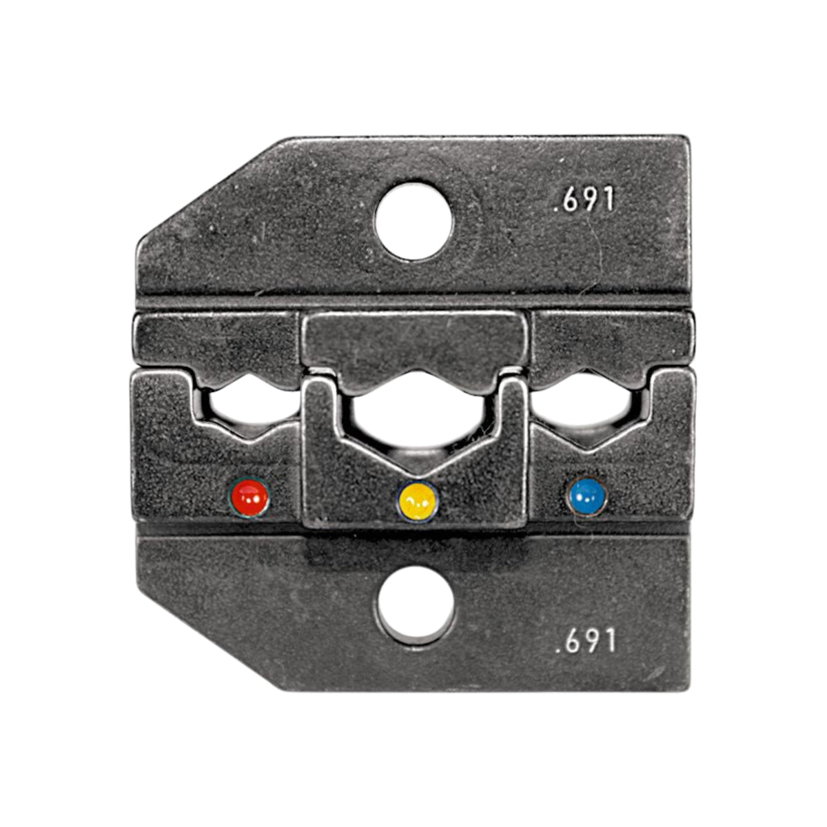 Rennsteig Die set for insulated contacts (0.5 to 6mm²) compatible with Crimp Plier PEW12, P/No:624 691 3