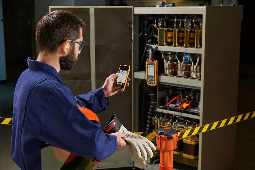 Fluke 123B Industrial ScopeMeter handheld Oscilloscopes