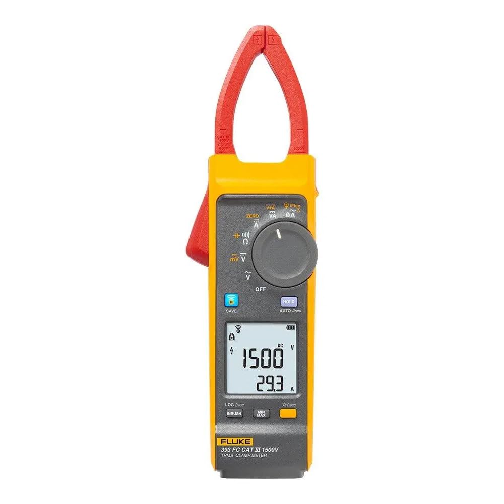 Fluke 393 Solar Clamp Meter CAT III 1500 V