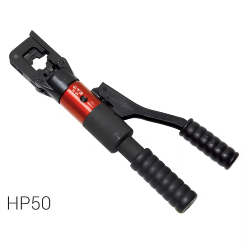 Intercable Hand Operated Hydraulic Crimping Tool 50kN for Dies Series 50 up to 240mm² with Case, P/No: HP50