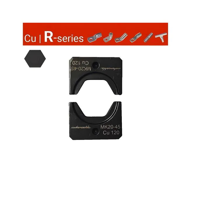 Intercable Hex compression dies DIN sim. 25 mm², P/No: MH25-45
