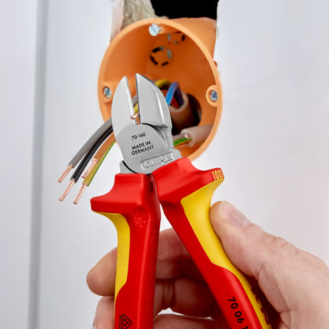 Knipex Diagonal Cutting Nippers 160mm P/No: 70 06 160