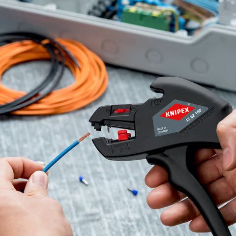 Knipex Self-Adj.Insulation Strippers 180mm P/No: 12 62 180