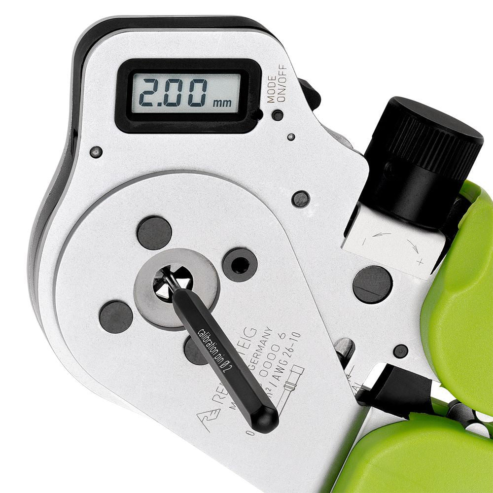 Rennsteig Digital Precise Crimping Tool for aviation contacts (0.14 to 6.0mm² / AWG 26-10), P/No:8753 0000 61