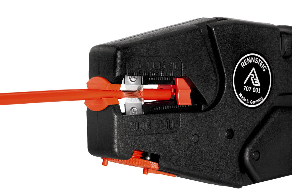 Rennsteig automatic Insulation Stripper  (0.03-10 mm² / AWG 32-8), P/No:707 001